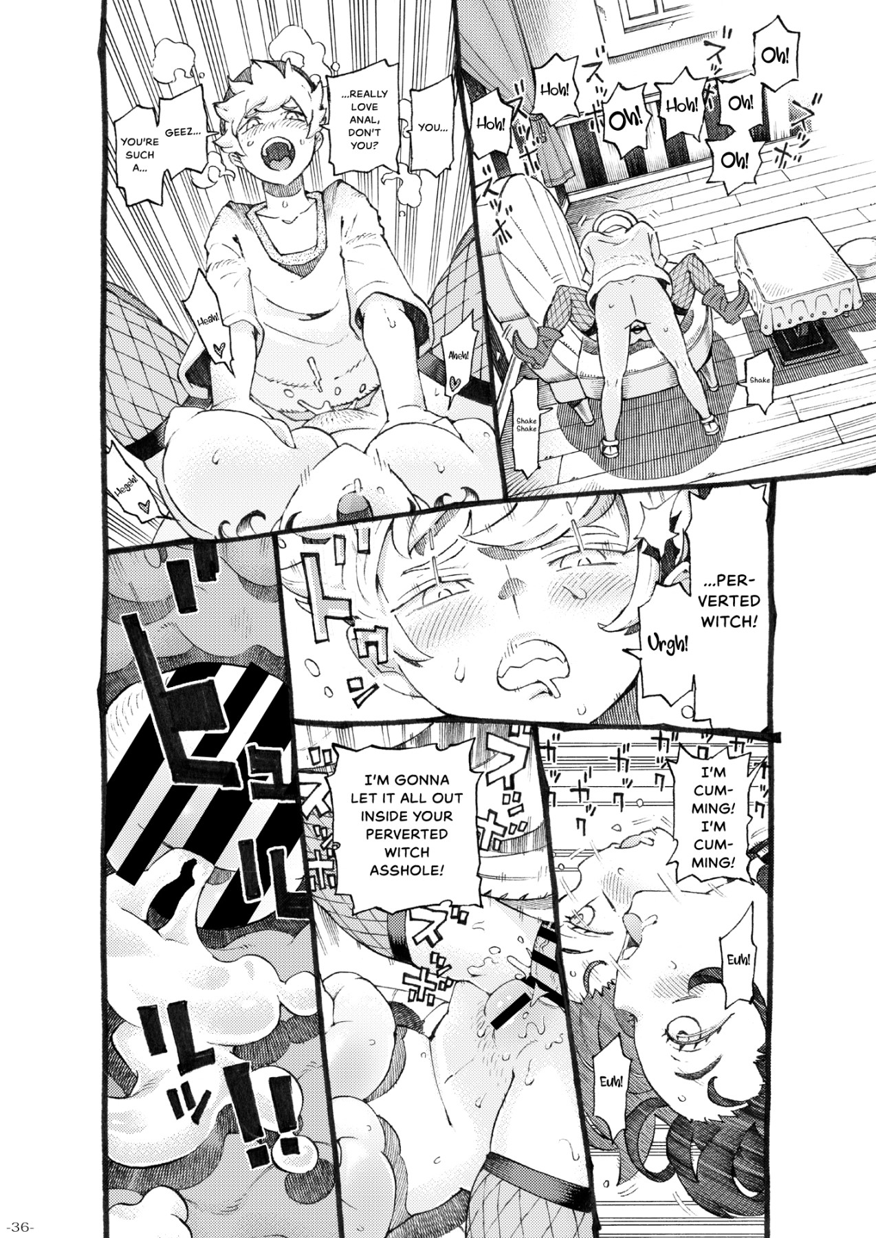 Hentai Manga Comic-The Witch Ended Up... 3-Read-35